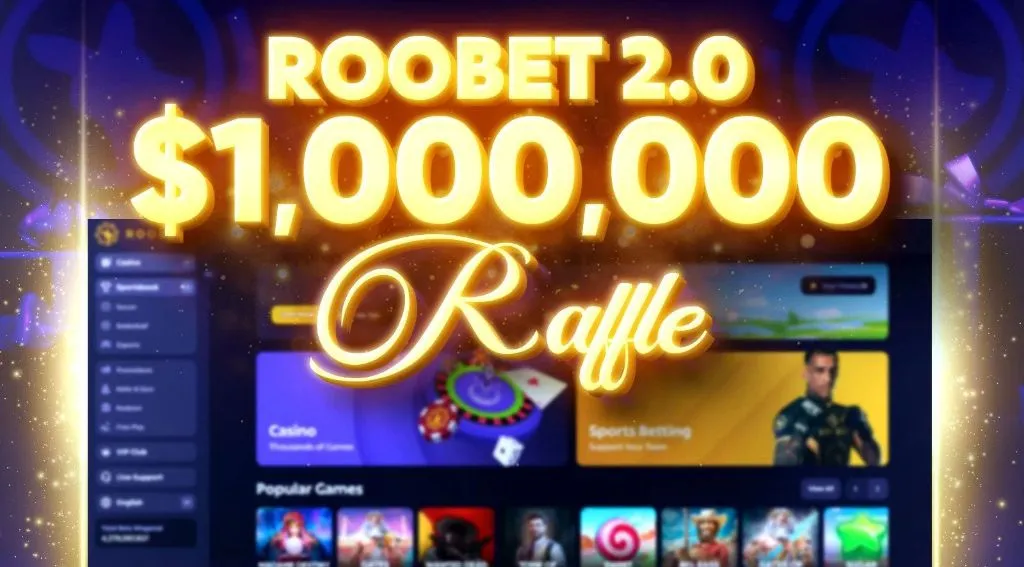 Promotions et bonus affichés sur ROOBET